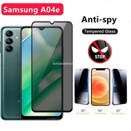 Anti-spy Tempered Glass Protective Film For Samsung Galaxy A04 e A73 A04s A03s A04e A04 A03 Core A33 A53 A71 A22 A72 A52 A22 A32 A42 A12 S22 S21Plus S21 S20FE S22 S21 J6 J8 A6 A8 20184G 5G Privacy Screen Front Film
