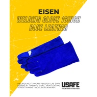 Welding gloves Eisen 16 inchbiru