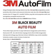 kaca film 3M black beauty per m / per unit / per roll