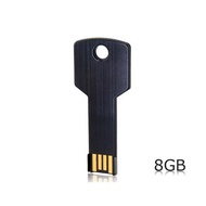 Ultra-slim Square Key Shaped 8GB USB Flash Drive (Black)