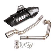 ➹51MM  Exhaust System For Suzuki GSX-S150R 125R Motorcycle Muffler Header Pipe Connect Tube Stai Js