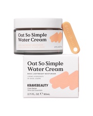 Krave Beauty Oat So Simple Water Cream - Daily Lightweight Moisturizer Enriched With Oat and Squalan