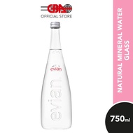 Evian Mineral Water - Glass Bottle (750ml)