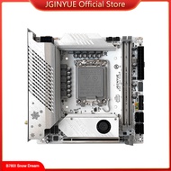 JGINYUE B760i-Snow Dream Motherboard LGA 1700 Support Intel Core 12th 13th DDR4 3200mhz RAM Latest m