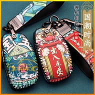 Hyundai Hyundai Car Key Case Super Elantra Tucson SantaFe ix25 ix35 Key Ring