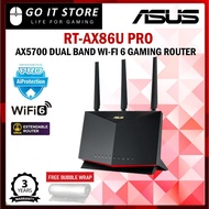 ASUS RT-AX86U Pro WiFi 6 AX5700 Wireless Router Dual Band AiProtection Pro Security Extendable Route
