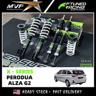 Ftuned X Series Adjustable High Low Soft Hard -  Perodua Alza G2 ( 18 MONTH WARRANTY )