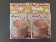 (訂購) 日本製造 AGF Blendy Stick 即沖 chai 印度奶茶粉棒 6 條 (6 盒裝)