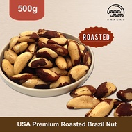 Premium Roasted (Unsalted) Brazil Nut/ Kacang Brazil Panggang [500g]