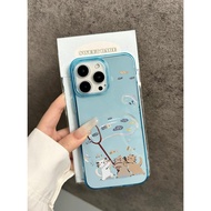 Cloud Whale for iPhone16plus15promax super absorbent iPhone phone case14131211 Soft case