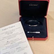 Cartier 白 18k 手環