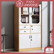 Nordic Simple Bookcase File Cabinet with Drawer Display Cabinet File Cabinet Wall Cabinet Storage Cabinet Drawer Cabinet