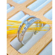 750 白金钻石戒指｜750 White Gold Diamond Ring