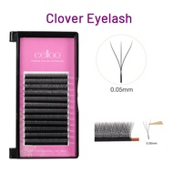 Eelloo Clover Eyelash Extensions 3d False Eye Lashes Extention Fake Eyelashes Soft Dark Faux Lash Ey