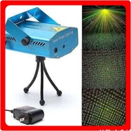 เครื่องฉายไฟเวทีแสงเลเซอร์ mini laser stage lighting projector