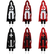 Medieval Temple Knight Cos Costume Full Set Halloween Crusader Warriors Cosplay Costume Ready Stock