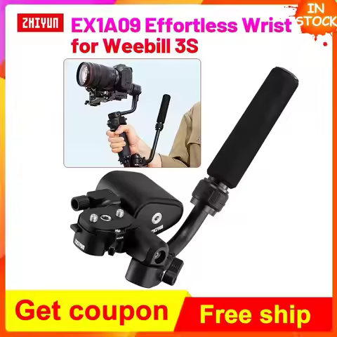ZHIYUN EX1A09 Effortless Wrist Rest for Weebill 3S WEEBILL 3E Sling Grip Mode 2.5 for Camera Stabili