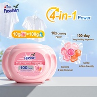 Fasclean 4-in-1 Laundry Detergent Capsules 100 Days Luxury Floral Perfume Quick Dissolve [Min Order 