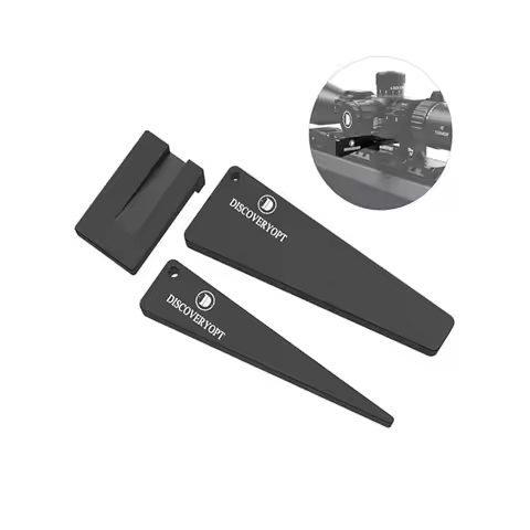 Discovery Scope Leveling Kit Scope Level Combo for Rifle Scope Mounting, Scope Level Wedge in One-Pi