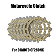 For CFMOTO CF250NK CF250 NK CF 250NK 250 7Pcs 1Set Motorcycle Accessories Engine Part Clutch Frictio