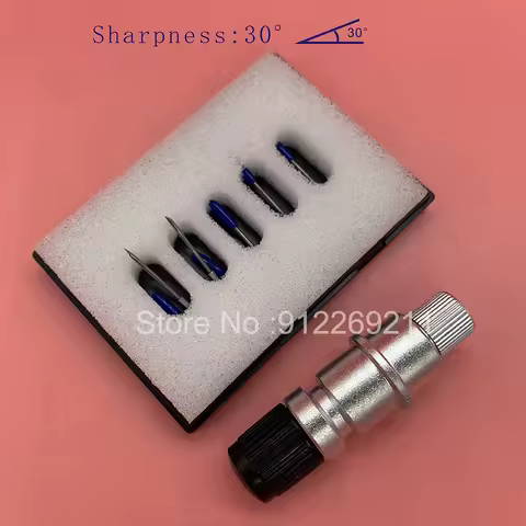 11PCS Graphte CB09 Knife Blade Holder 30/45/ 60 Degree Blade Set For CE5000 CE6000 CE7000 FC8000 FC8