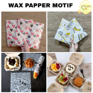 Wax Paper Baking Mat - Bento Sandwich Paper - Cake Mat