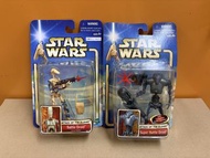有貨不用問 STAR WARS星球大戰EP II 前傳 2 ATTACK OF THE CLONES- BATTLE DROID、SUPER BATTLE DROID 3.75" FIGURE共兩個 