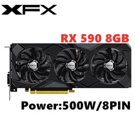 ۩XFX RX590 8GB GME Graphics Cards AMD Radeon RX590 8GB GDDR5 256 Bit Video Screen Cards GPU DesPh@P