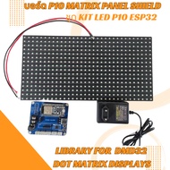 KIT LED P10 Arduino Board P10 matrix Panel Shield Uno library for Freetronics DMD dot displays