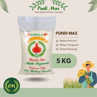Beras Pundi Mas 5 kg /  Beras Setra Ramos Slyp Super / Nasi pulen cocok untuk anak-anak / Pundimas