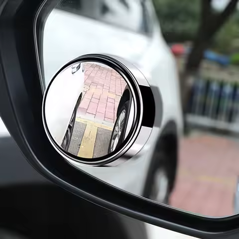 2pcs Car Rearview Mirror Convex Mirror Blind Zone Mirror Additional Mirrors Car Dead Angle Blindspot