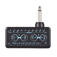 [Ship in 24h] Muslady Multi-effects Guitar Headphone Amplifier Rechargeable Pocket Amp with 3.5mm Ja