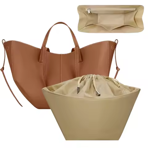 Nylon Bag Lining Storage Purse Fit For Cyme Mini Tote Insert Organizer For Cyme Tote Bag Keep Shaper