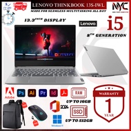 Laptop Murah ThinkPad E15 Gen 1 & ThinkBook 13s i5 16GB RAM 512GB SSD FHD Win11 Pro 1 Year Warranty