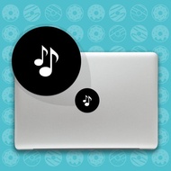 Decal Sticker Macbook Apple Macbook Nada Musik Note Stiker Laptop