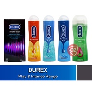 DUREX PLAY (CLASSIC / TINGLE H2O/ WARMING/ SWEET STRAWBERRY LUBE/ INTENSE ORGASMIC GEL/ VIBE RING) /