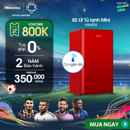 Tủ lạnh Mini 82 Lít ngăn đá riêng Hisense HR08DR/HR08DW siêu tiết kiệm điện làm lạnh nhanh bảo hành 