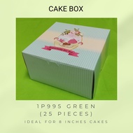 Cake Box 9 x 9 x 5 inches by BADONG & BERTA PB001