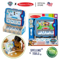 (ของแท้ USA) ของเล่นฝึกสะกดคำศัพท์ พร้อมตัวอักษร abc Paw Patrol See & Spell Pup Melissa & Doug รุ่น