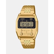 Casio A1100B-1D Vintage Gold Tone Ion Plated Stainless Steel Digital Men's Watch