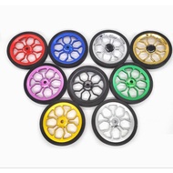 Aceoffix 80mm Easy Wheel for Brompton/3Sixty/Pikes/Camp Royale
