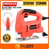 PRO' EKCO EK-JS701 Electric Jig Saw 500W High Speed Cutter Machine Bevel Cut 0°-45°