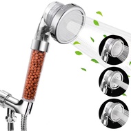 SG ⭐ 3 Modes Jetting Shower Head Bathroom High Pressure Water Handheld Filter SPA Shower Heads Bath