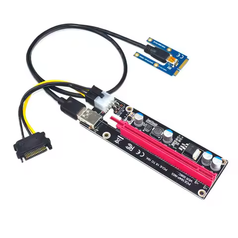 Mini PCIe to PCI express 16X Riser for Laptop External Graphics Card EXP GDC BTC Antminer Miner mPCI
