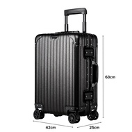 【SG Ready Stock】24 inch Big Aluminum Tourism Hardcase  Luggage Large Carry On Travel Cabin Size  Luggage Suitcase Aluminium Luggage Bag 20 29 Inch  Luggage With Tsa Lock 行李箱 旅行箱 20 29寸 American Tourister Luggage