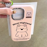 Cute West Highland Puppy Phone Case For Samsung Galaxy A14 A23 A33 A32 A50 A50S A30S A51 A71 4G A31 