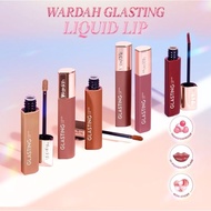 WARDAH Glasting Liquid Lip - Everlasting Shine - Liquid Lipstick / Lip Gloss - 19 Shade New Formula