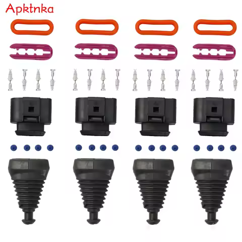 4x Ignition Coil Connector Repair Kit For VW Golf Jetta Passat Polo Sharan Touran Transporter Audi A