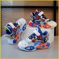 YB3 Spider-Man Child Basketball Shoes Birthday Gift For Boy Non-slip Breathable Sneakers Suit For 7-