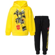 Transformers Optimus Prime Bumblebee Pullover Hoodie Jogger Pants Toddler to Big Kid